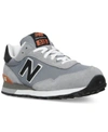 NEW BALANCE MEN'S 515 SUEDE CASUAL SNEAKERS FROM FINISH LINE