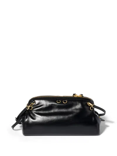 Miu Miu Caprice Shiny Leather Clutch In Pattern