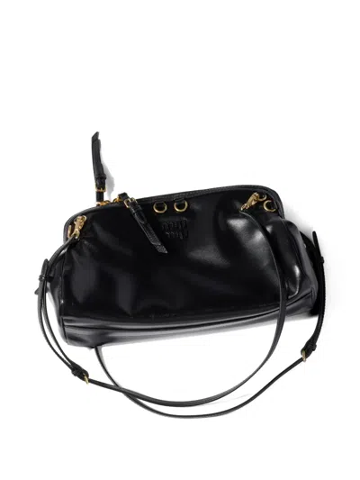 Miu Miu Caprice Shiny Leather Clutch In Pattern