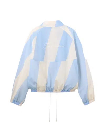 Jacquemus Long Sleeve Jacket In Blue