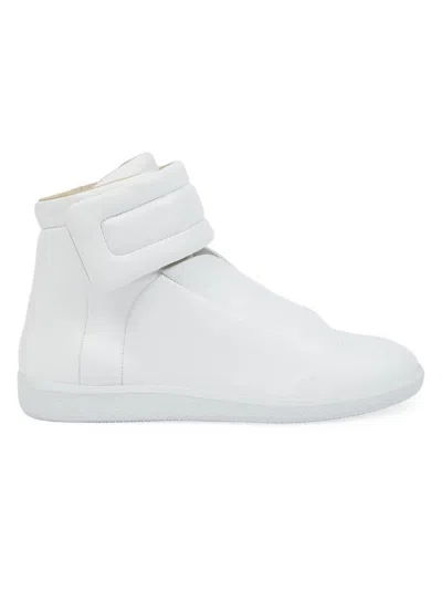 Maison Margiela Future Sneaker With Padded Ankle Strap For Men In White