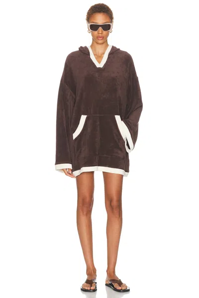 Staud Anona Dress Java In Brown