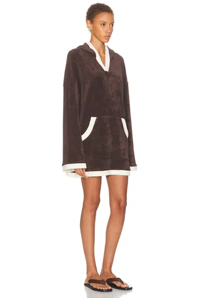 Staud Anona Dress Java In Brown