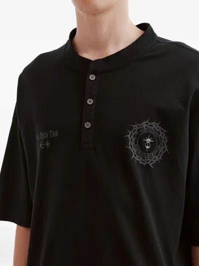Five Cm Logo-print T-shirt In Black