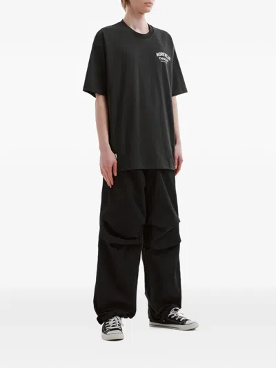 Chocoolate Logo-print T-shirt In Black