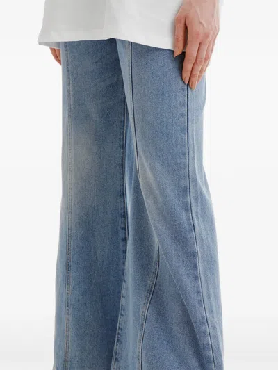 B+ab Flared Jeans In Blue