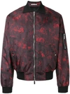 DIOR DIOR HOMME - ABSTRACT PRINT BOMBER JACKET ,763C440A393911795582