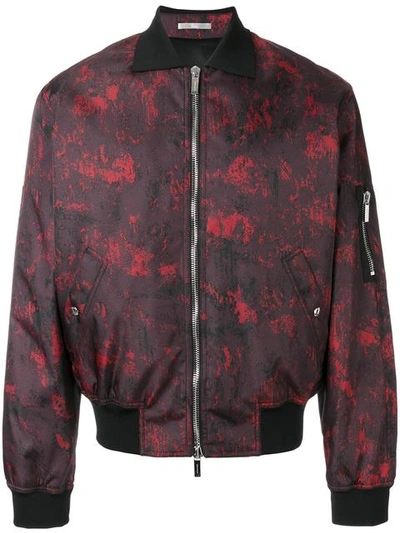 Dior Homme - Abstract Print Bomber Jacket