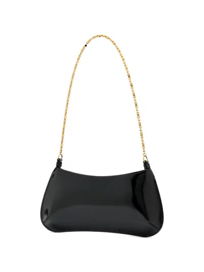 Jacquemus Ex 24hbaw00404ac18a01 Le Petit Bisou Chaine Shoulder Bags Black