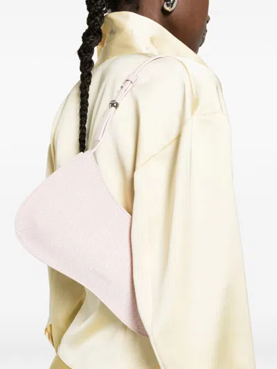 Jacquemus Adjustable Strap Rectangular Shoulder Bag In Pink