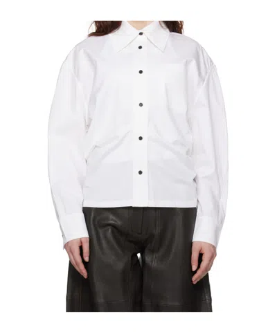 Co Button Shirt In White