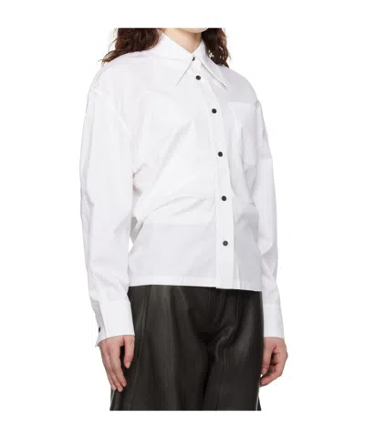 Co Button Shirt In White