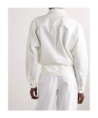 Co Button Shirt In White