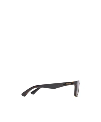 Burberry Rectangular-frame Logo Sunglasses In Brown