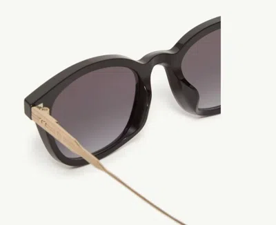 Moncler Lentis Rectangular Sunglasses In Black