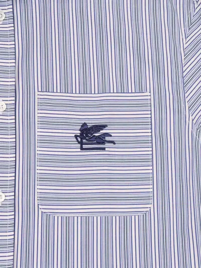 Etro Shirt In Blue