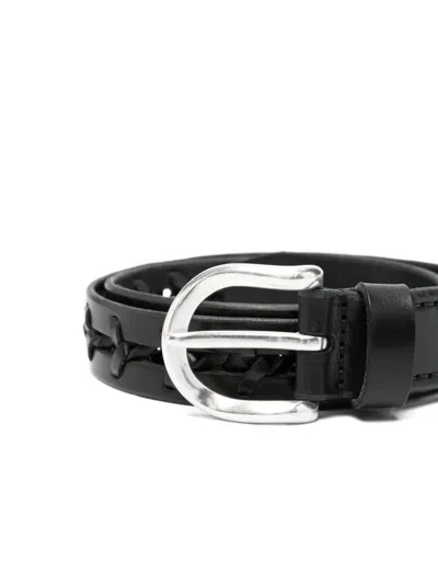 Our Legacy Plain Belt In Black