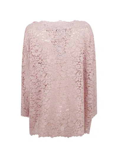 Gianluca Capannolo Lace Blouse In Gray