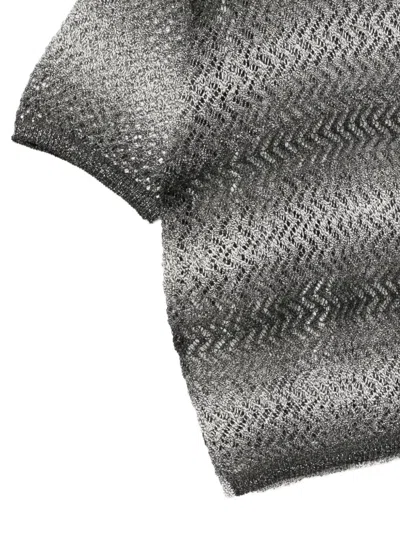 Taakk Gradient-effect T-shirt In Gray