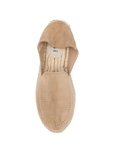 Manebi Beige Slip On Espadrilles In Neutral