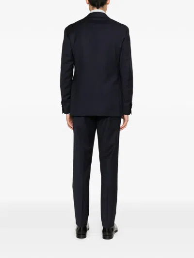 Lardini Button Single-breasted Suit In Black