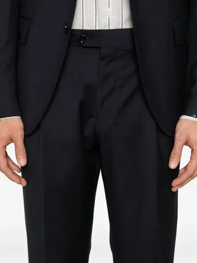 Lardini Button Single-breasted Suit In Black