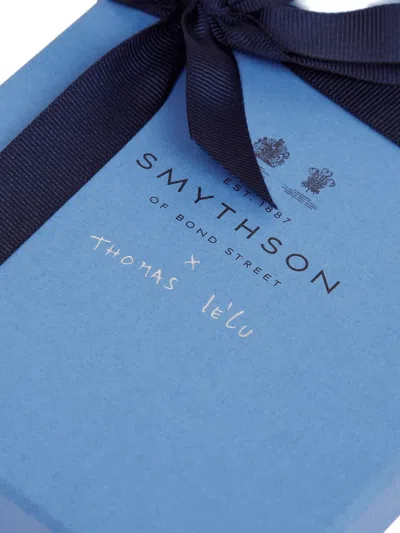 Smythson X Thomas Lélu Do Small Things Notebook In Blue