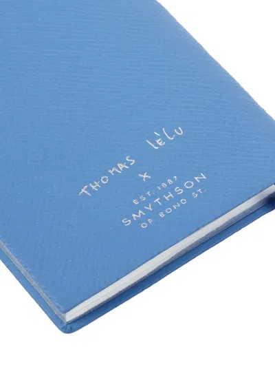 Smythson X Thomas Lélu Do Small Things Notebook In Blue