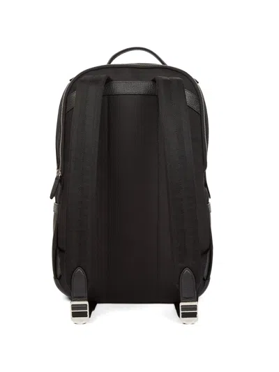 Smythson Zip Backpack In Black