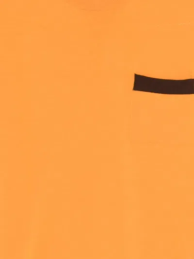 Altea Patch-pocket T-shirt In Orange