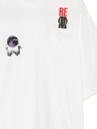 Undercover Printed T-shirt In White