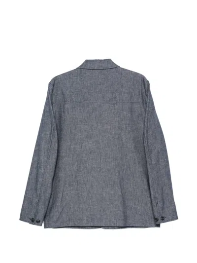 Altea Buttoned Pocket Jacket In Gray