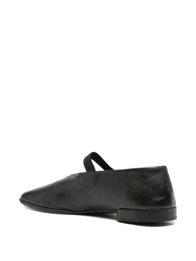 Lemaire Glove Nappa Leather Ballet Flats In Black