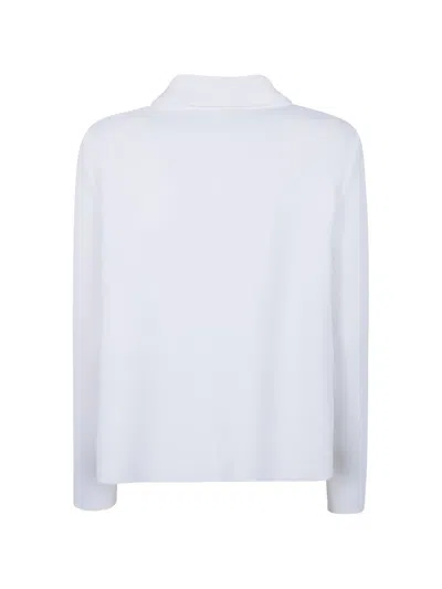 Base Cropped Squaerd Jacket In White