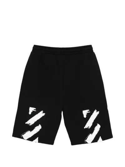Off-white Drawstring Shorts In Black