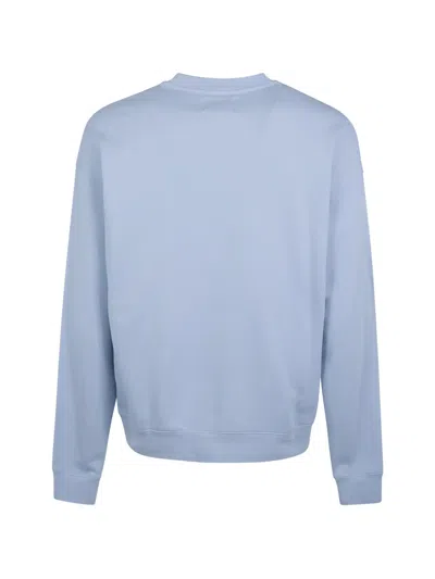 Woc Long-sleeved Sweatshirt In Blue