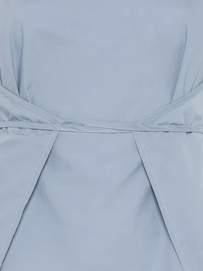 Baserange Blue Decti Tank Top In Blue