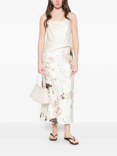 Dixie Cross-strap Top In Neutral