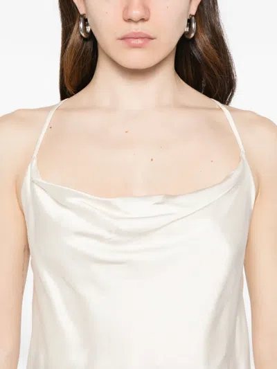 Dixie Cross-strap Top In Neutral