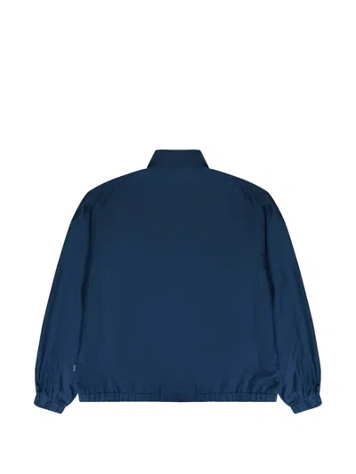 Sinclair Zip-up Track Jacket In Brown