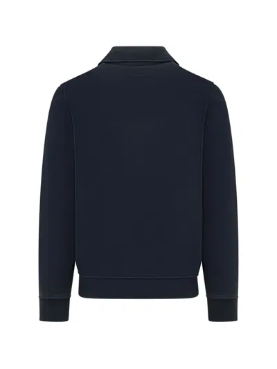 Bl'ker Half-zip Sweatshirt In Blue