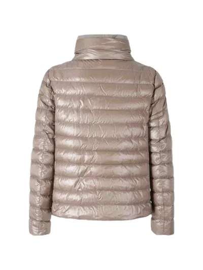 Herno Reversible Padded Jacket In Neutral