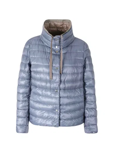 Herno Reversible Padded Jacket In Neutral