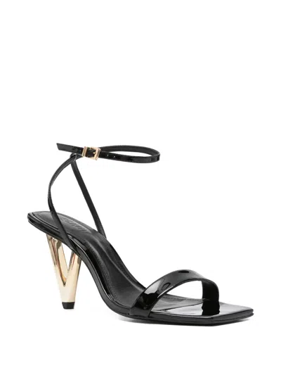 Schutz Ankle-strap Sandals In Black