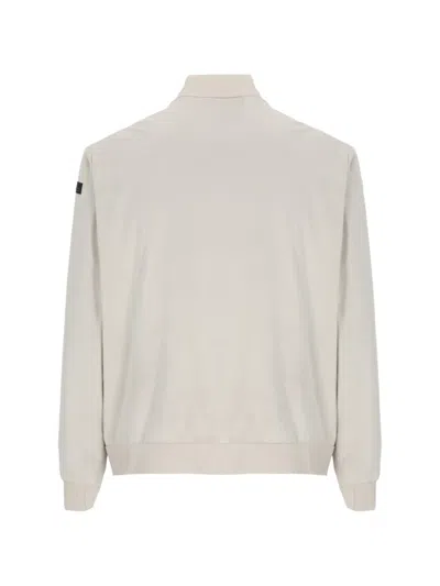 Rrd Buttoned Front-pockets Jacket In Neutral