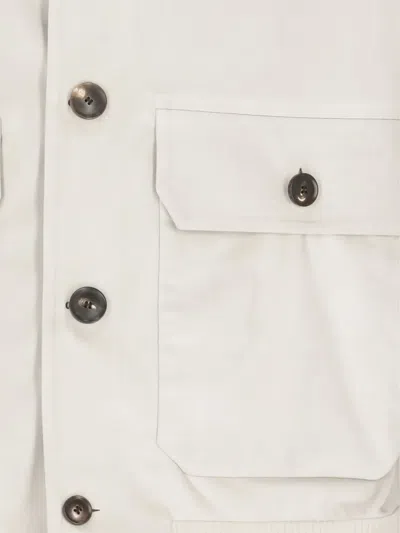 Rrd Buttoned Front-pockets Jacket In Neutral