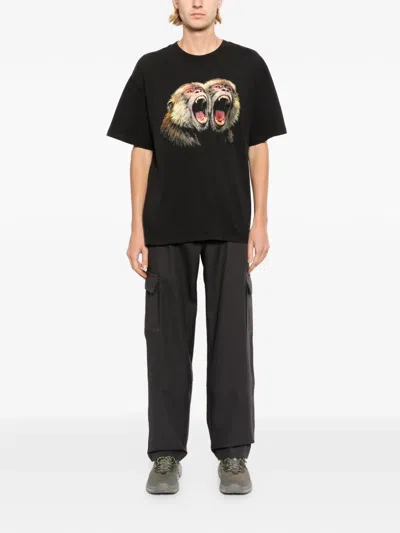 Melt Monkey-print T-shirt In Black