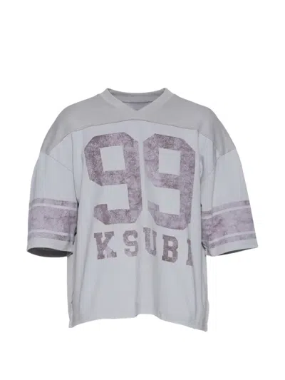 Ksubi Halftime Ss Duke T-shirt In Gray