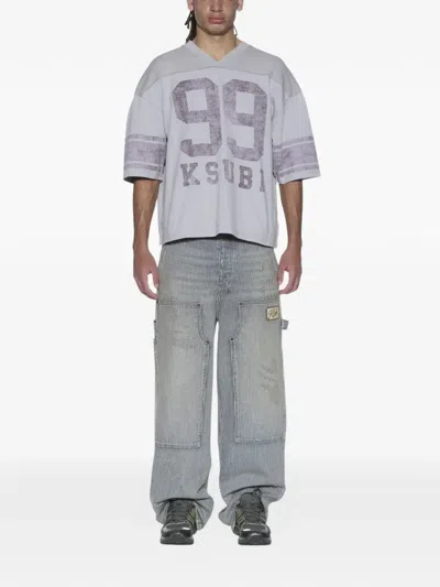 Ksubi Halftime Ss Duke T-shirt In Gray