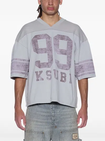 Ksubi Halftime Ss Duke T-shirt In Gray